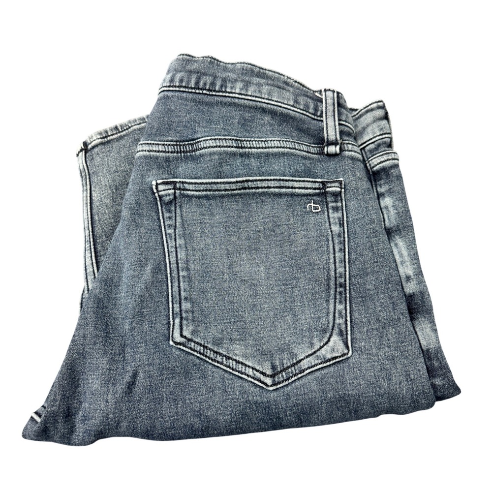 Rag & Bone Jeans Mens 32x32 ACTUAL Fit 2 Stride Slim Bradbury Blue Denim